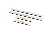 Volkswagen Tiguan 2016-2023 Edelstahl Einstiegsleisten Carmos Foto 6