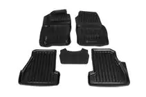 Ford Focus III 2011-2017 Stingray 3D Gummimatten (5 Stk, Polyurethan) Foto 1