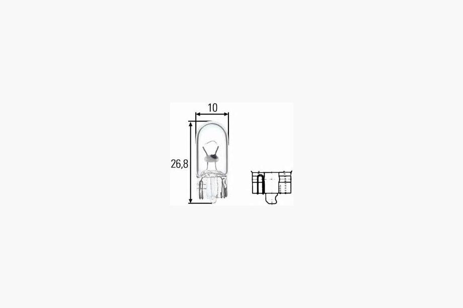 Signallampe Narva 17177 W5W 12V 5W W2,1X9,5d Image