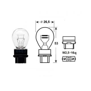 Signallampe Narva 17945 P27/7W 12V 27/7W W2,5x16q Foto 2