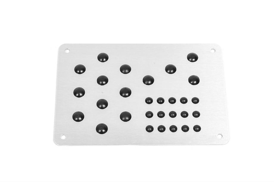 Fersenplatte V4 (Aluminium) Foto 1