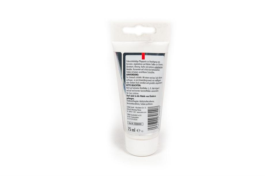 Sonax Chrom- und Aluminium-Reinigungspaste, 75 ml Foto 5
