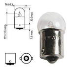 Signallampe Osram 5007 R5W 12V BA15s Foto 2