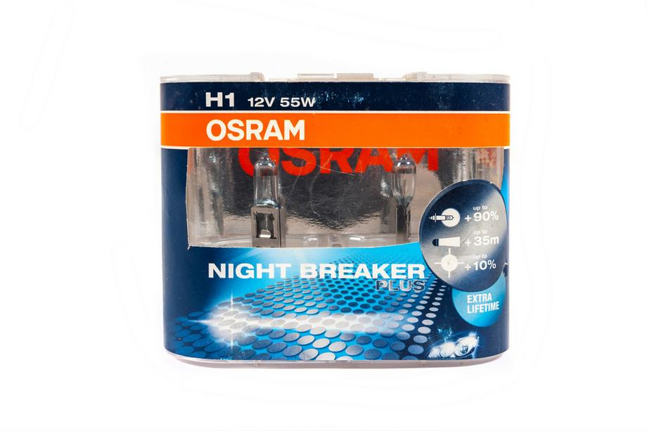 Osram H1 55W 64150NBP Night Breaker Plus Scheinwerferlampe Foto 1