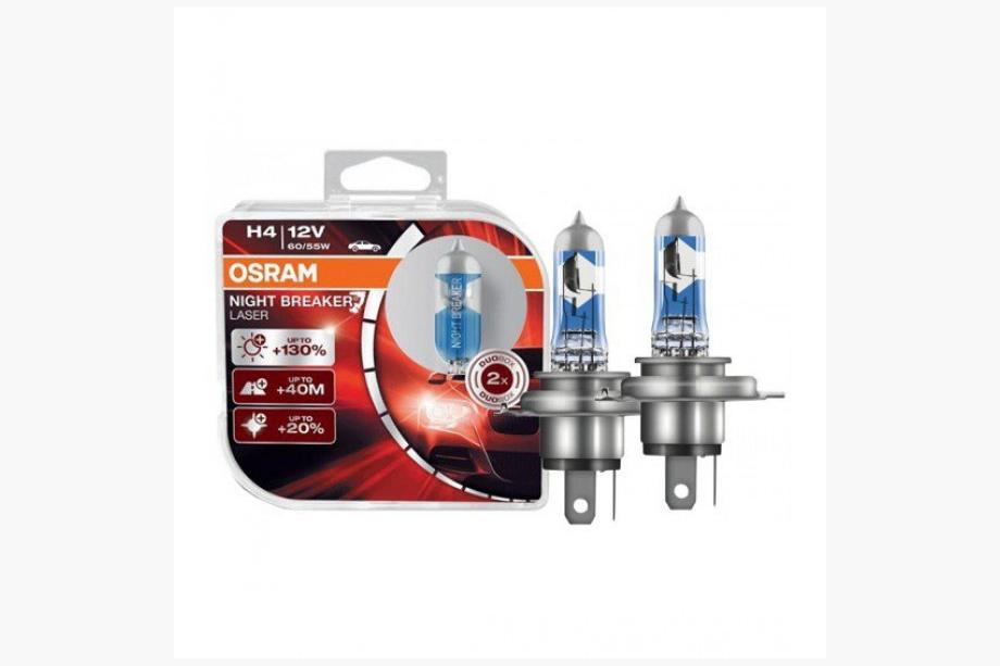 Osram H4 60/55W Night Breaker Laser +130% 64193NBL130 Scheinwerferlampe Image