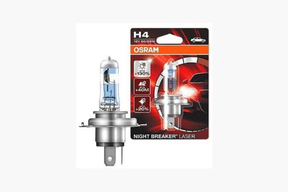 Scheinwerferlampe Osram H4 60/55W Night Breaker Laser +130% 64193NBL130 (1 Stk) Foto 1