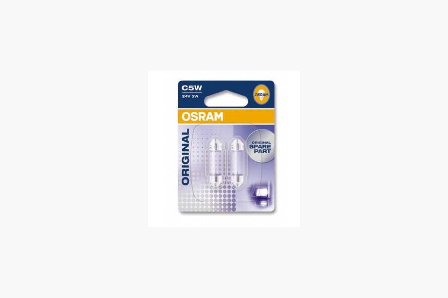 Signallampe Osram 6423-02B C5W 36mm 24V SV8.5-8 Image