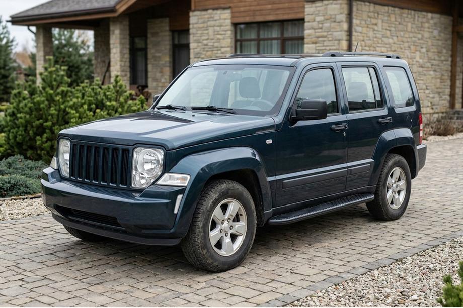 Jeep Cherokee/Liberty 2007-2013 Seitenschweller Bosphore Black (2 Stk., Aluminium) Image