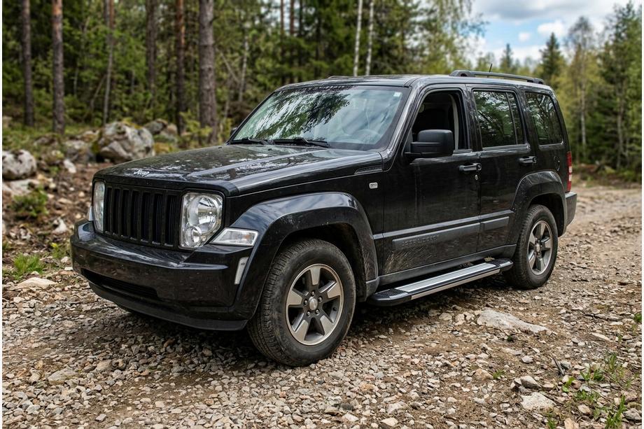 Jeep Cherokee/Liberty 2007-2013 Trittbretter Rainbow (2 Stk., Aluminium) Foto 1