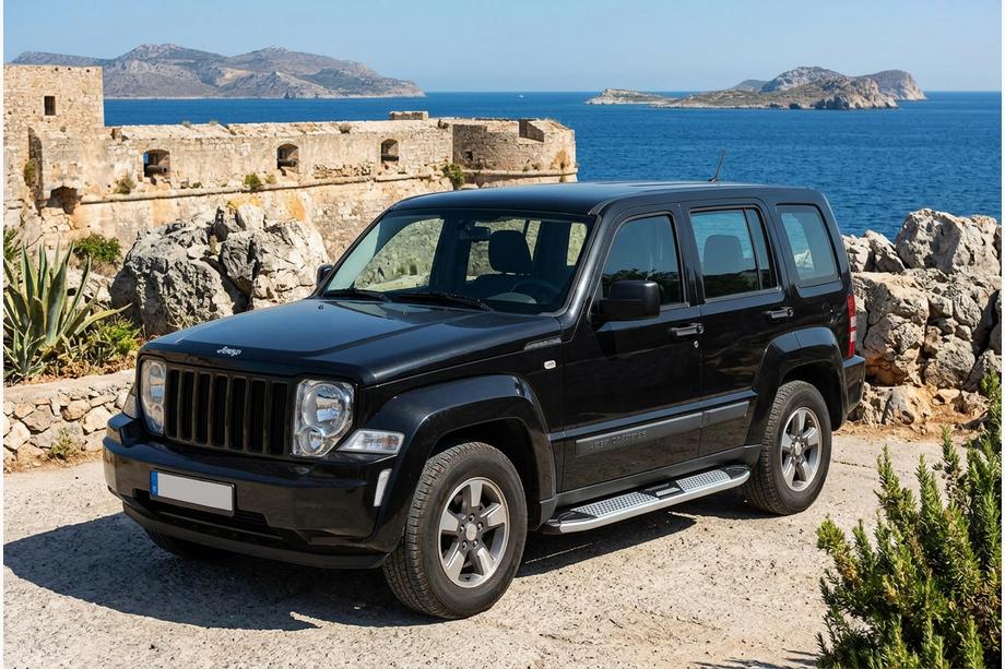 Jeep Cherokee/Liberty 2007-2013 Seitenschweller Mevsim Grey (2 Stk., Aluminium) Image