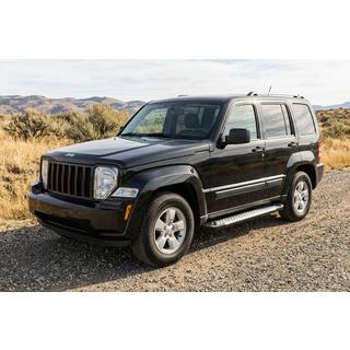 Trittbretter Allmond Grey (2 Stk., Aluminium) Jeep Cherokee/Liberty 2007-2013 Foto 1