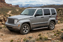 Jeep Cherokee/Liberty 2007-2013 Seitenschweller BlackLine (2 Stk., Aluminium) Foto 1