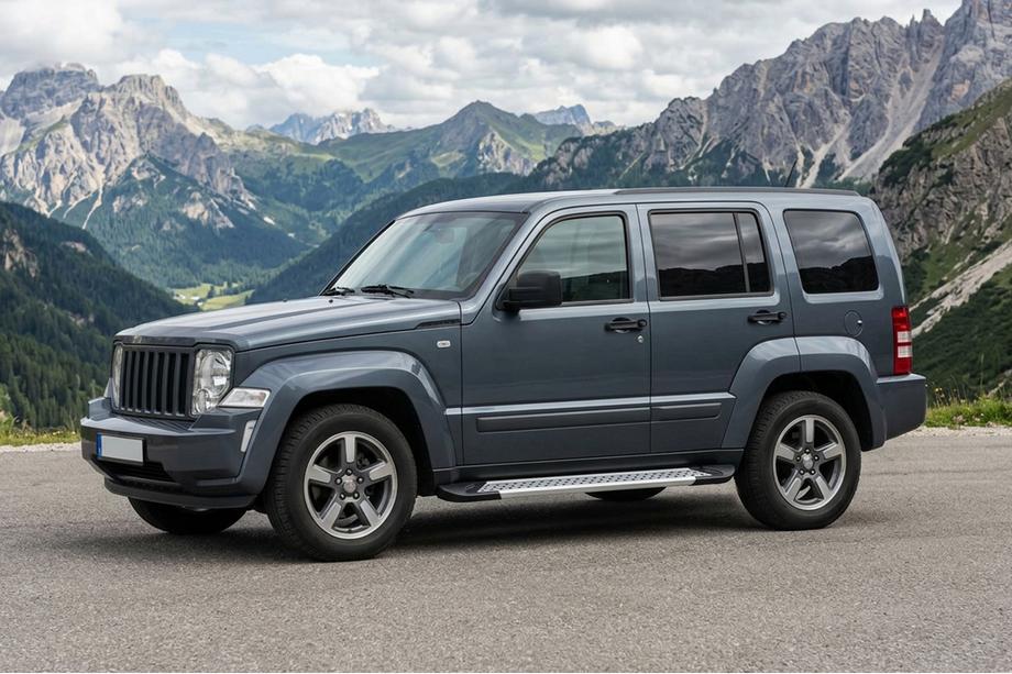 Jeep Cherokee/Liberty 2007-2013 Seitenschweller Vision New Grey (2 Stk., Aluminium) Image