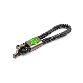 Leder Schlüsselanhänger V1 mit LandRover Logo Foto 2