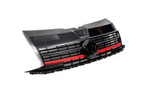 Volkswagen T6 2015-2024 Frontgrill mit rotem Streifen (für Emblem) Foto 1