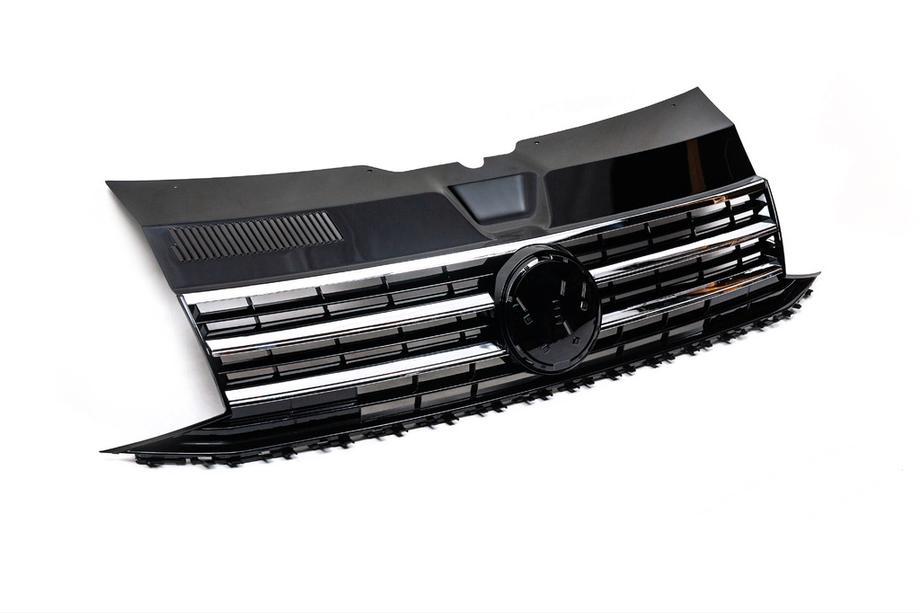 Volkswagen T6 2015-2024 Frontgrill mit Chromleiste (für Emblem) Image
