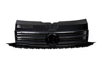 Volkswagen T6 2015-2024 Frontgrill Schwarz Glanz (für Emblem) Foto 2