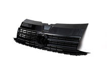 Volkswagen T6 2015-2024 Frontgrill Schwarz Glanz (für Emblem) Foto 3