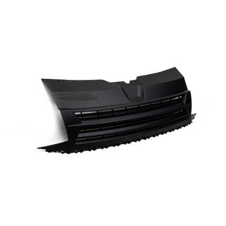 Frontgrill Schwarz Matt (ohne Emblem) Volkswagen T6 2015-2024 Foto 3