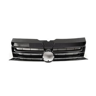 Frontgrill Schwarz Glanz (für Emblem) Volkswagen T5 2010-2015 Foto 1