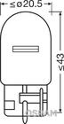 Signallampe Osram 7505 W21W 12V 21W W3x16d (1 Stk) Foto 2