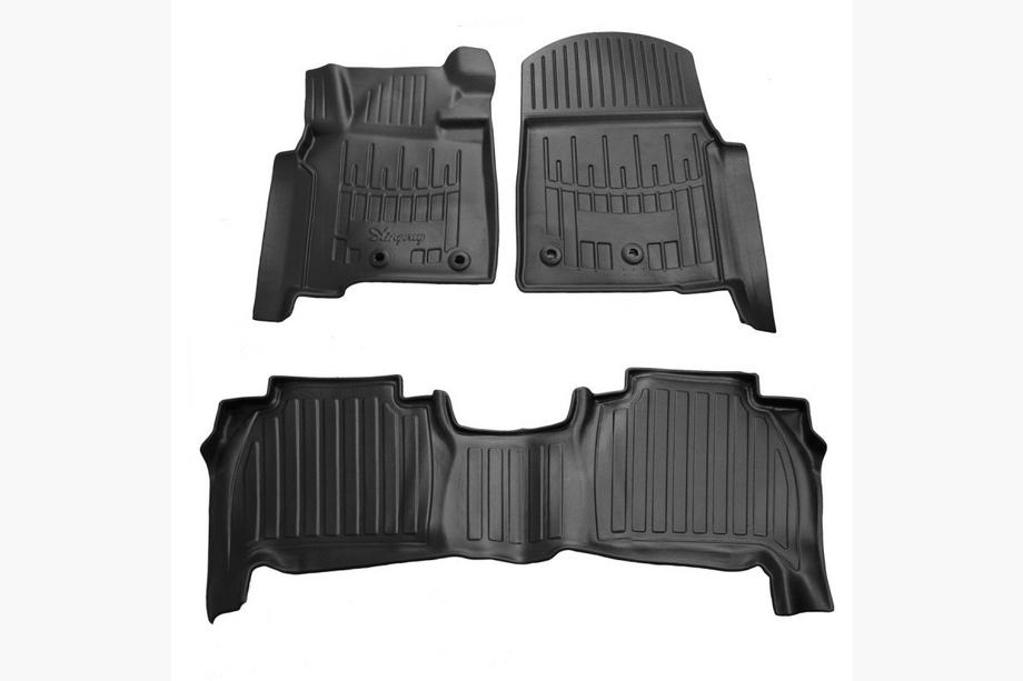Lexus LX570/450d 2008-2022 Stingray 3D Gummimatten (2012-2021, 4 Stk, Polyurethan) Image