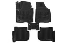 Volkswagen Touran 2010-2015 Stingray 3D Gummimatten (5 Stk, Polyurethan) Foto 1