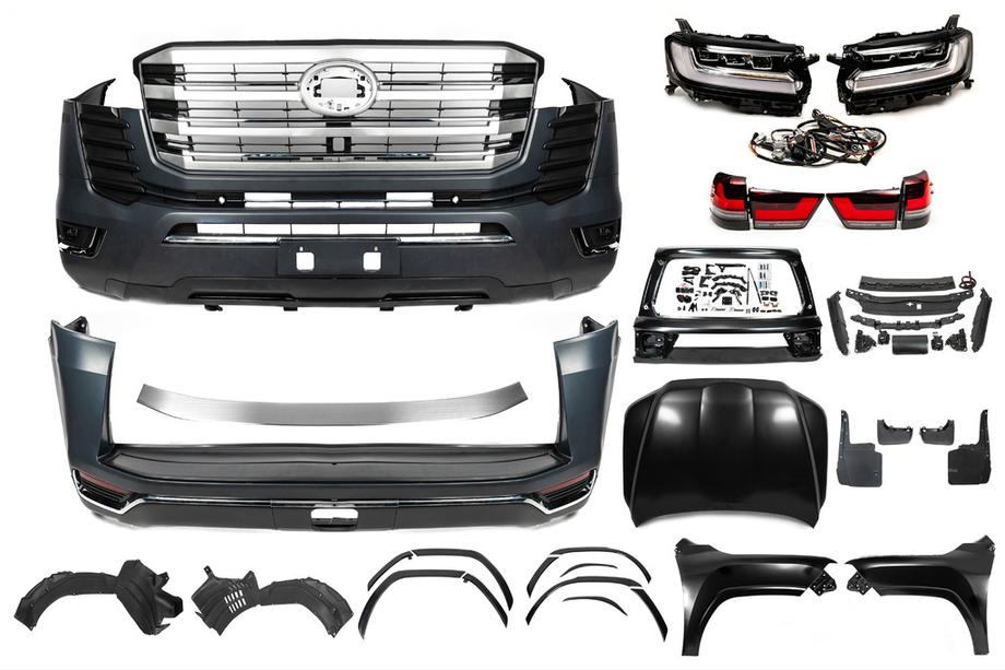 Toyota Land Cruiser 200 2007-2021 Facelift Kit auf LC 300 High-Line (V1) Image