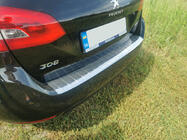 Peugeot 308 2014-2021 Heckstoßstangenschutz Carmos (SW, Edelstahl) Foto 1
