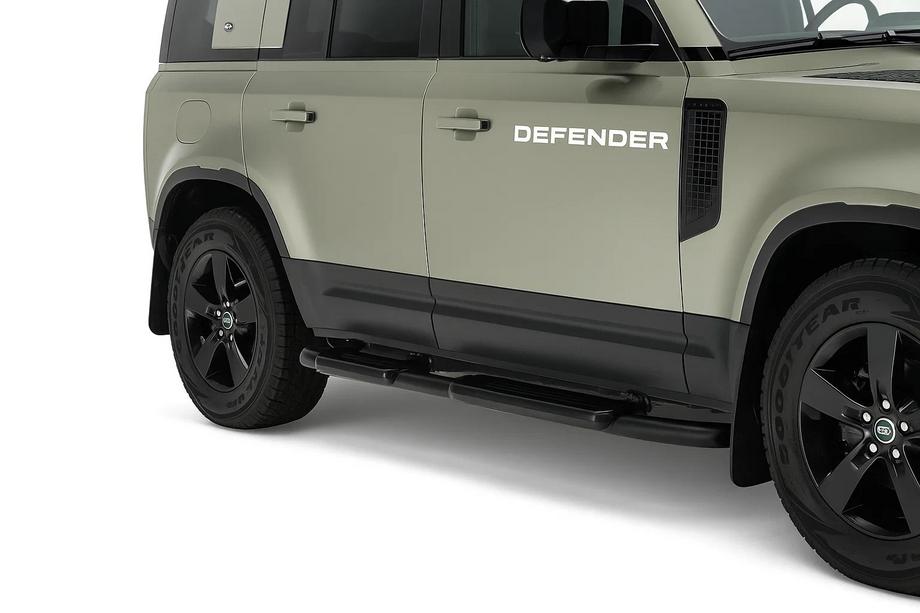 Land Rover Defender 2019- OEM Black Seitliche Trittbretter (für 110/130, 2 Stk.) Foto 1