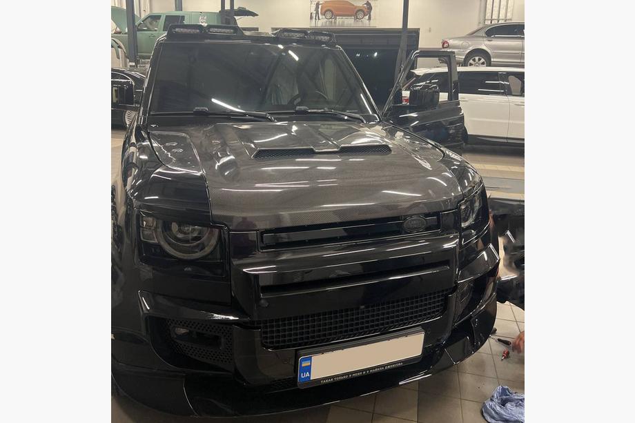 Land Rover Defender 2019- Carbon Motorhaube (echtes Carbon) Image