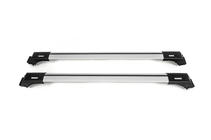 Dachträger für Standardreling abschließbar Skybar V1 (2 Stk) bis 110cm, schwarz Foto 3