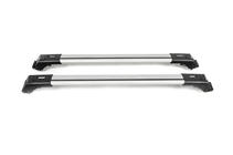 Dachträger für Standardreling abschließbar Skybar V1 (2 Stk) bis 110cm, schwarz Foto 4