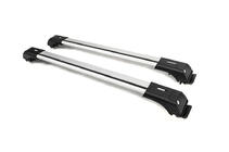Dachträger für Standardreling abschließbar Skybar V1 (2 Stk) bis 110cm, schwarz Foto 6