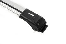 Dachträger für Standardreling abschließbar Skybar V1 (2 Stk) bis 110cm, schwarz Foto 7