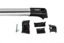 Dachträger für Standardreling abschließbar Skybar V1 (2 Stk) bis 110cm, schwarz Foto 9