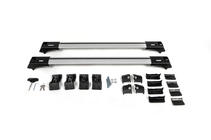Dachträger für Standardreling abschließbar Skybar V1 (2 Stk) bis 110cm, schwarz Foto 11