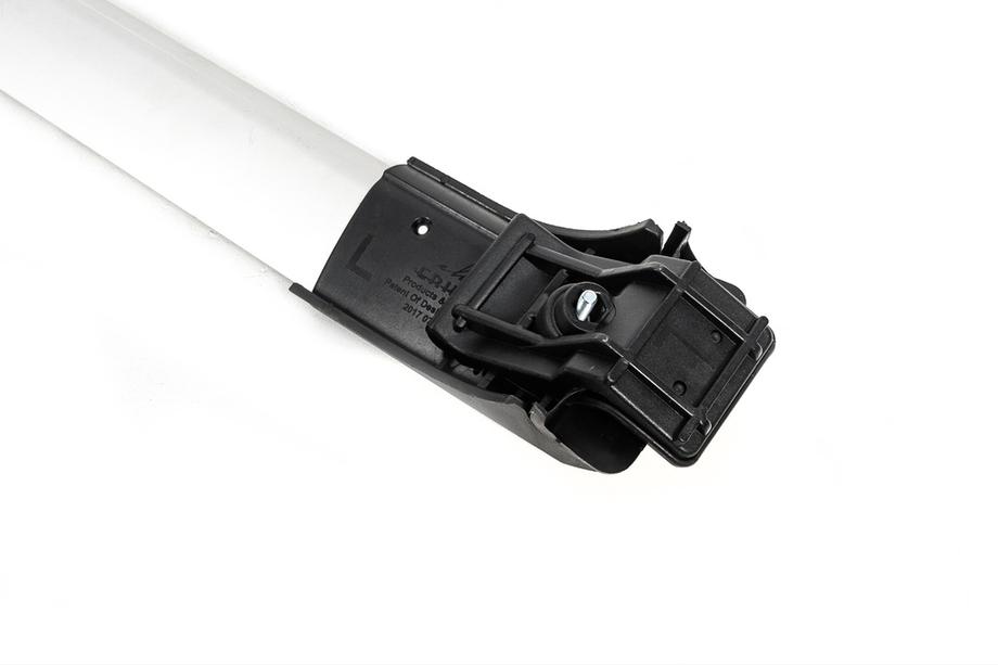 Dachträger für Standardreling abschließbar Skybar V1 (2 Stk) bis 140 cm, Schwarz Foto 8