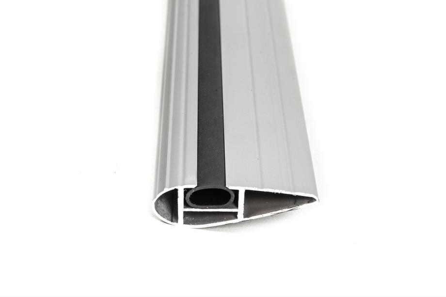 Dachträger für Standardreling abschließbar Skybar V1 (2 Stk) bis 140 cm, Schwarz Foto 13