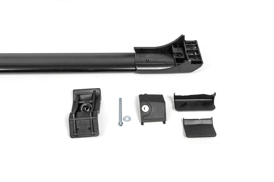 Dachträger für Standardreling abschließbar Skybar V1 (2 Stk) bis 140 cm, Schwarz Foto 17