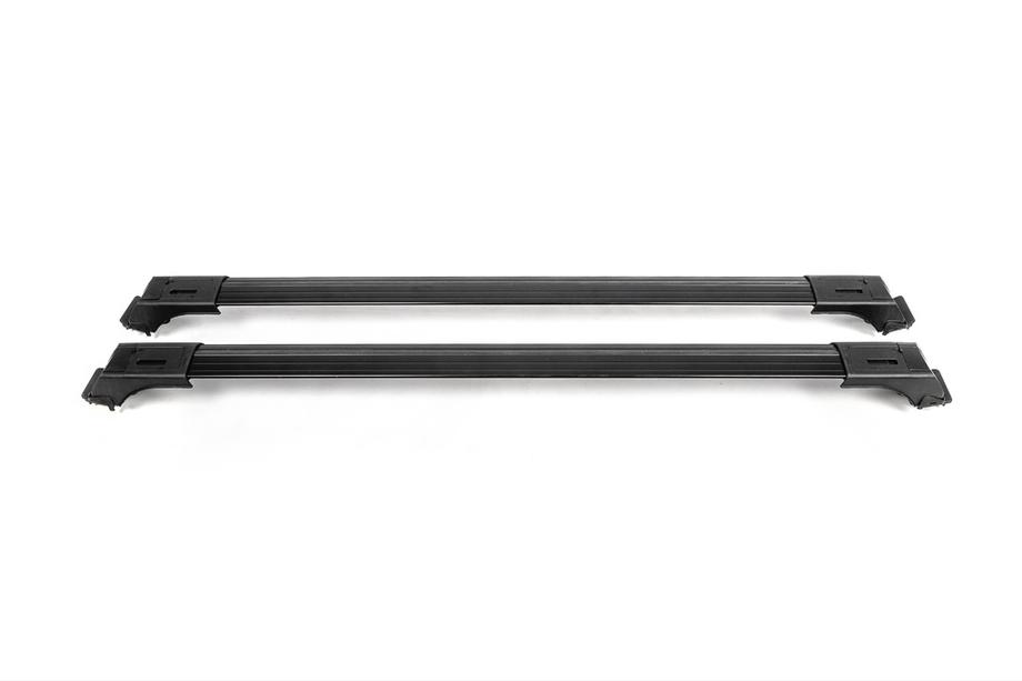 Dachträger für Standardreling abschließbar Skybar V1 (2 Stk) bis 140 cm, Schwarz Foto 18