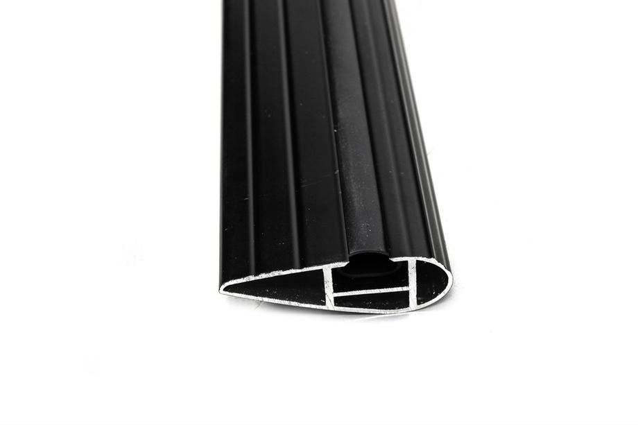 Dachträger für Standardreling abschließbar Skybar V1 (2 Stk) bis 140 cm, Schwarz Foto 22