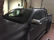 Toyota Hilux 2015- Dachreling Skyport (schwarz) Foto 2
