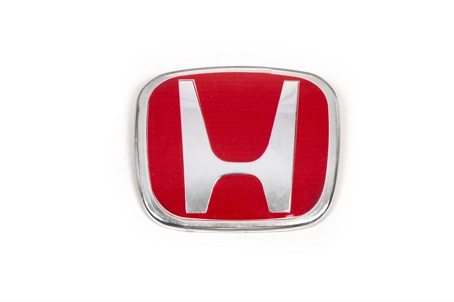 Honda Emblem (rot, selbstklebend) Image