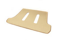Toyota Land Cruiser Prado 120 2002-2009 Kofferraummatte Beige (EVA, 5 oder 7 Sitze) Foto 2