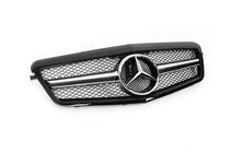Mercedes E-class W212 2009-2016 Frontgrill AMG Black (2009-2012) Foto 3