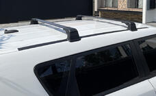 Dachträger für Fixpunkte abschließbar Wingbar V3 (2 Stk) bis 145 cm, schwarz Foto 1