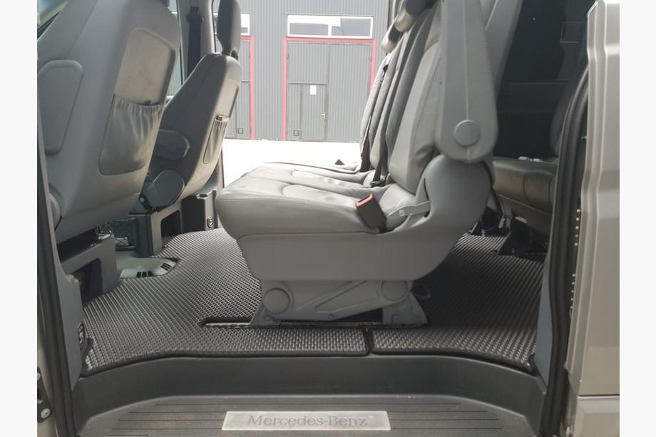 Mercedes Vito W639 2004-2014 EVA V2 Fußmatten (Nur Abholung, Komplettset, Schwarz) Foto 5