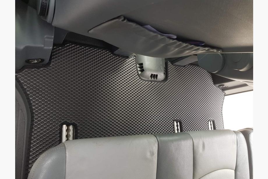 Mercedes Vito W639 2004-2014 EVA V2 Fußmatten (Nur Abholung, Komplettset, Schwarz) Foto 10