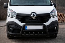 Fiat Talento 2016- Frontbügel WT003 Schwarz Edelstahl Foto 2